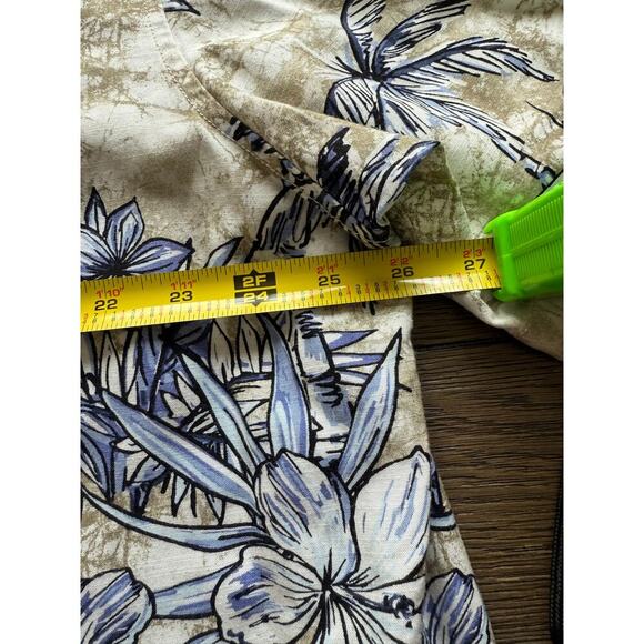 Tommy Bahama Veracruz Cay bubtton up Tropical size XXL short sleeve old school - Picture 9 of 11